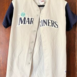 Vintage Seattle Mariners Majestic Jersey Size XL
